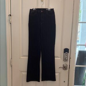 High-Rise Black Wide-Leg Women's Jeans